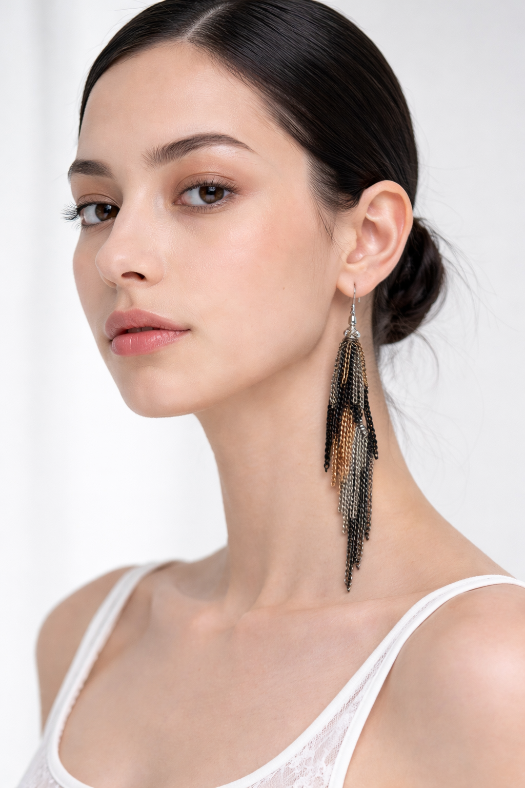 Shadow Drift Multi-Chain Earrings