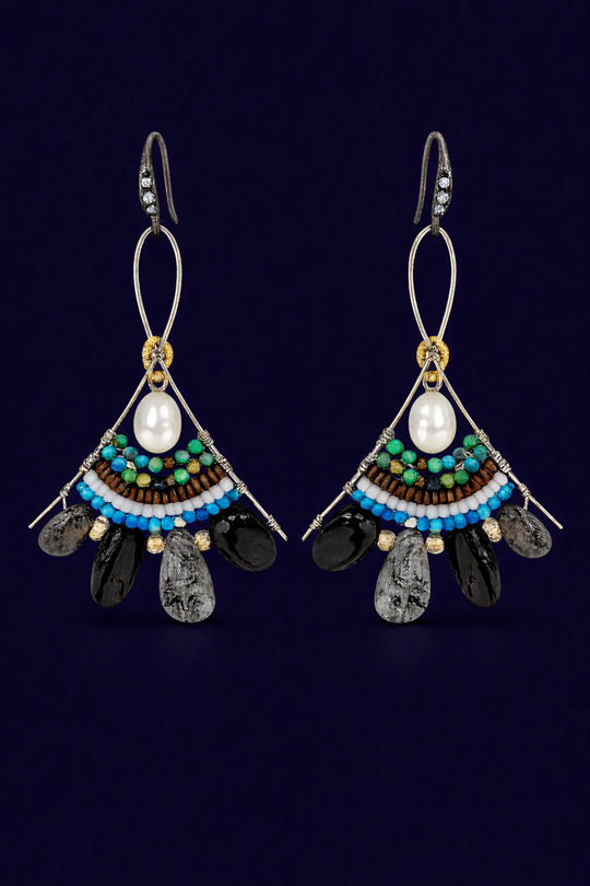 Bohemian Terra Cascade Earrings