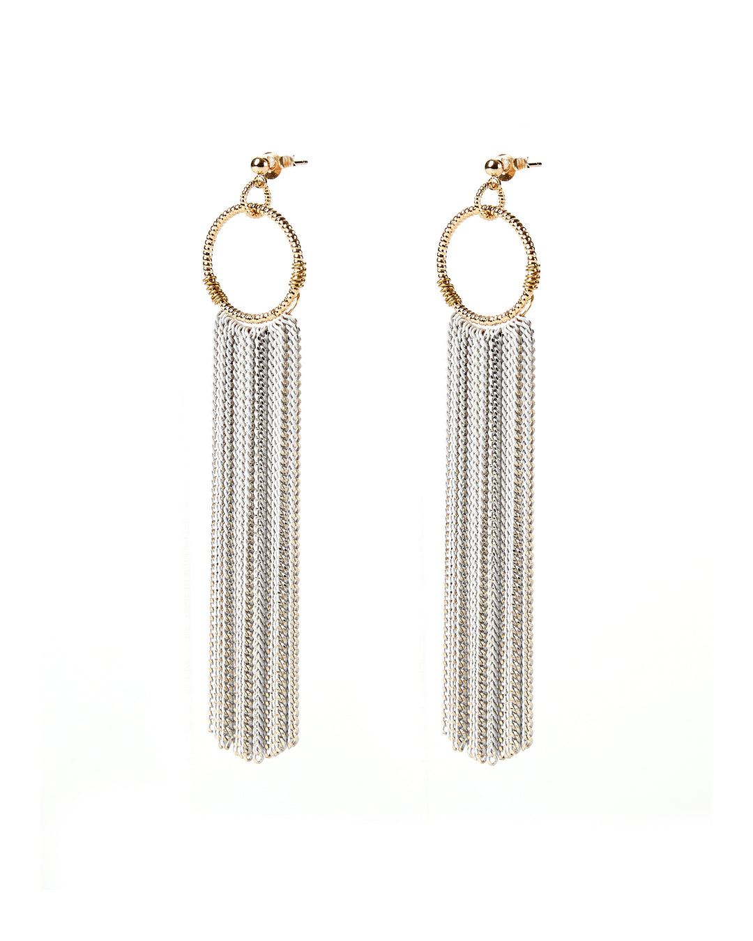 Midnight Swing Tassel Earrings 14k gold plated 2 Colors